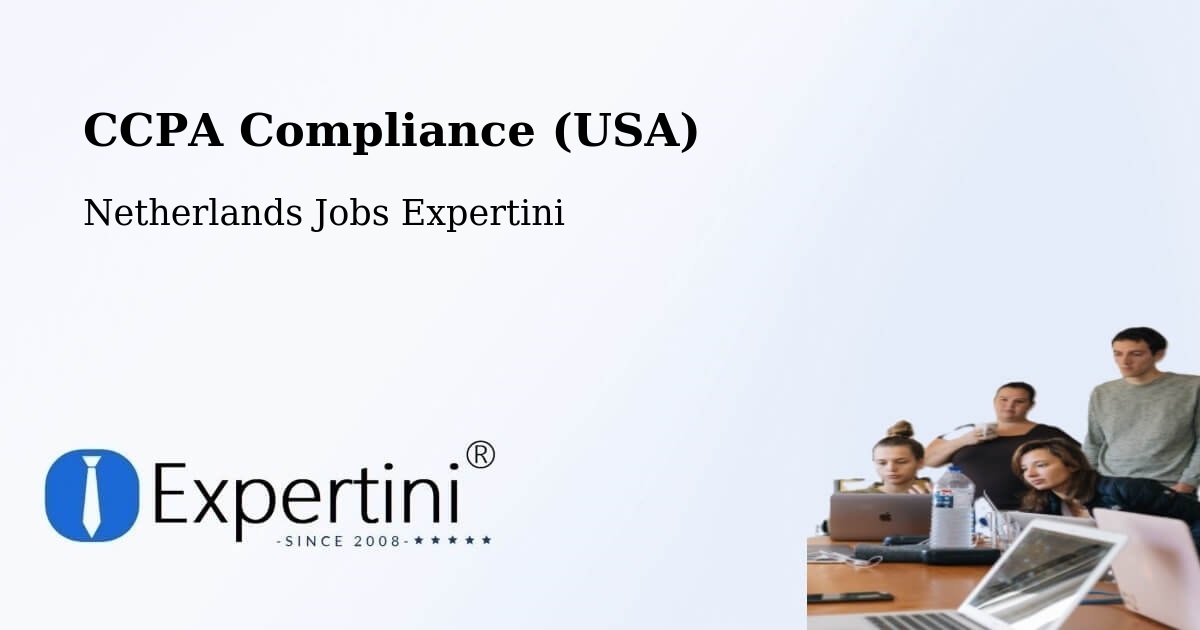 CCPA Privacy Rights & Compliance Notice – Wirdum - Netherlands Jobs Expertini