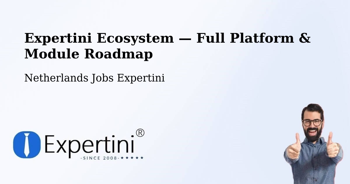 Expertini Ecosystem — Full Platform & Module Roadmap – Wirdum